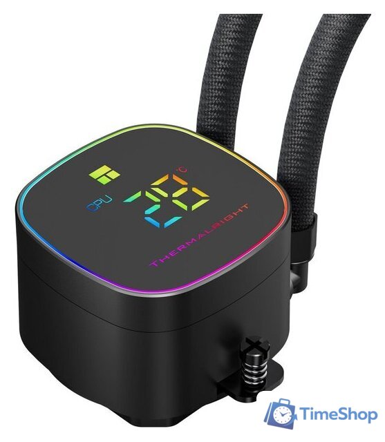 Система жидкостного охлаждения для процессора Thermalright Frozen Horizon 360 Digital ARGB (черный) - Изображение №6 — Интернет-магазин Time-Shop