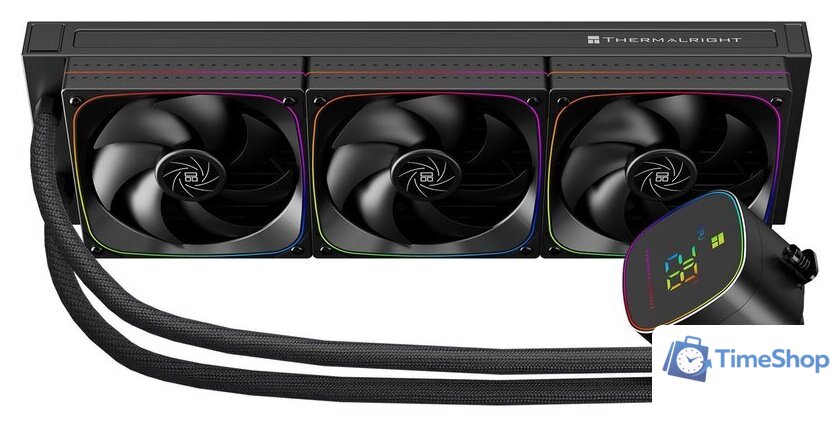 Система жидкостного охлаждения для процессора Thermalright Frozen Horizon 360 Digital ARGB (черный) - Изображение №3 — Интернет-магазин Time-Shop