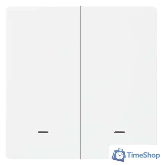 Выключатель Hommyn zigbee 2 клавиши SWZBNN02W (без нейтрали) - Изображение №4 — Интернет-магазин Time-Shop