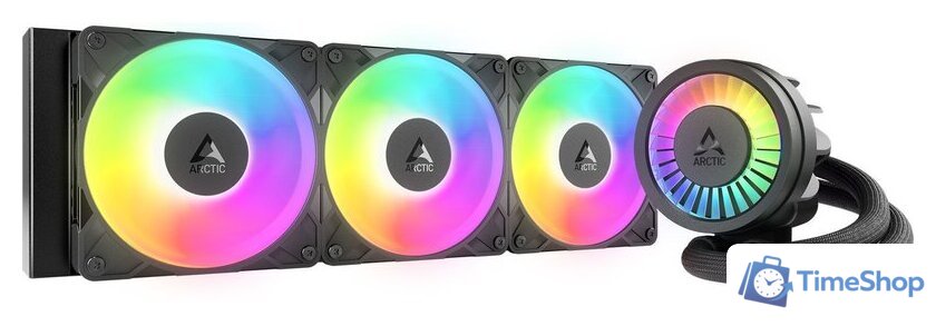 Система жидкостного охлаждения для процессора Arctic Liquid Freezer III Pro 360 A-RGB Black ACFRE00184A - Изображение №1 — Интернет-магазин Time-Shop