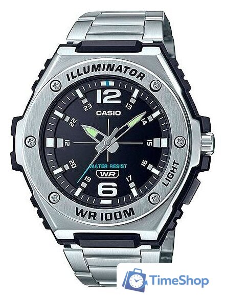 Наручные часы Casio Illuminator MWA-100HD-1AVEF - Изображение №1 — Интернет-магазин Time-Shop