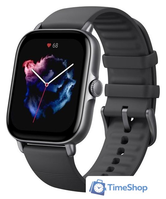 Умные часы Amazfit GTS 3 (черный) - Изображение №1 — Интернет-магазин Time-Shop