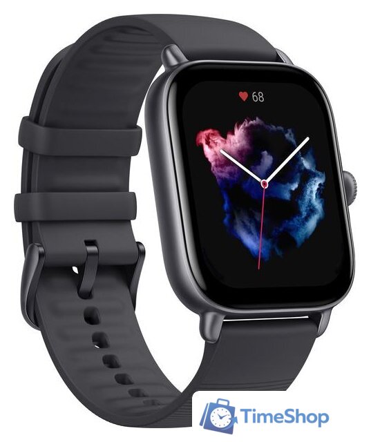 Умные часы Amazfit GTS 3 (черный) - Изображение №3 — Интернет-магазин Time-Shop