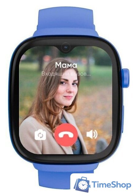 Детские умные часы Elari KidGram 4G (синий) - Изображение №2 — Интернет-магазин Time-Shop