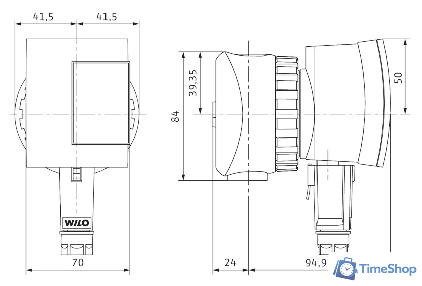 Циркуляционный насос Wilo Star-Z NOVA - Изображение №3 — Интернет-магазин Time-Shop