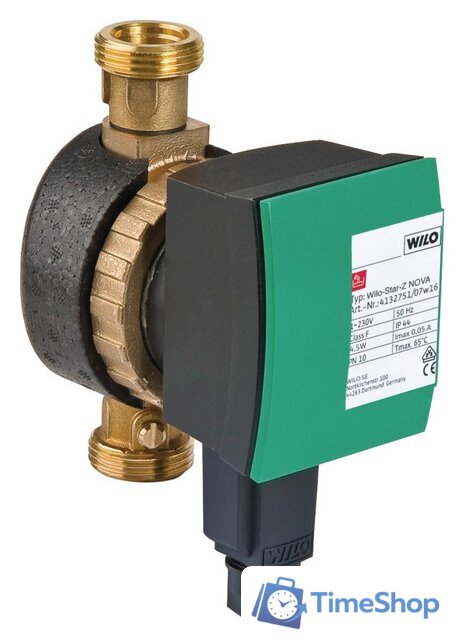 Циркуляционный насос Wilo Star-Z NOVA - Изображение №1 — Интернет-магазин Time-Shop