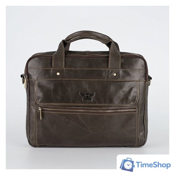 Сумка Poshete 253-6547-29-BRW (коричневый) - Изображение №1 — Интернет-магазин Time-Shop