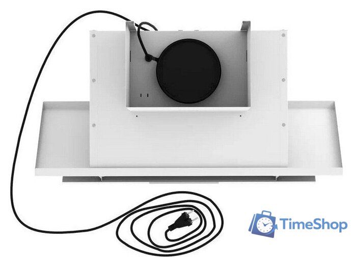 Кухонная вытяжка Elikor Коралл 60П-430-К3Д 266400 (белый/белое стекло) - Изображение №9 — Интернет-магазин Time-Shop