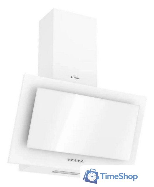 Кухонная вытяжка Elikor Коралл 60П-430-К3Д 266400 (белый/белое стекло) - Изображение №1 — Интернет-магазин Time-Shop