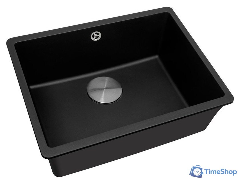 Кухонная мойка ZorG Fast 54 Premium black metallic - Изображение №1 — Интернет-магазин Time-Shop