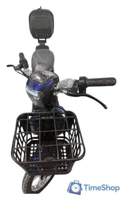 Электроскутер NOVA EC03 (синий, без цепи) - Изображение №3 — Интернет-магазин Time-Shop