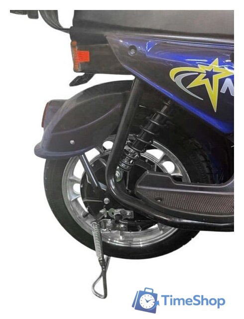 Электроскутер NOVA EC03 (синий, без цепи) - Изображение №7 — Интернет-магазин Time-Shop