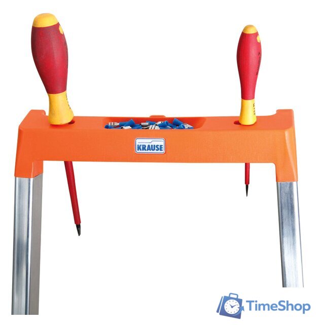 Лестница-стремянка Krause Solidy 3 ступени - Изображение №2 — Интернет-магазин Time-Shop