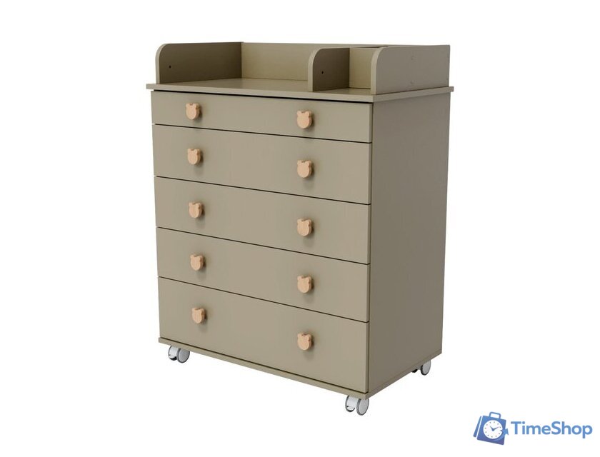 Детский комод Incanto Мишка с органайзером 800/5 PK-0060/06 (кашемир) - Изображение №5 — Интернет-магазин Time-Shop