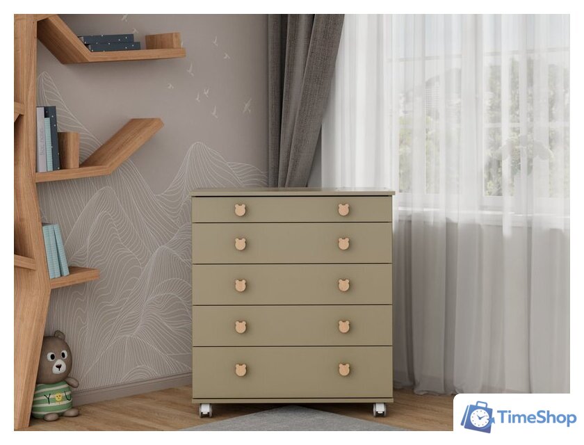 Детский комод Incanto Мишка с органайзером 800/5 PK-0060/06 (кашемир) - Изображение №14 — Интернет-магазин Time-Shop