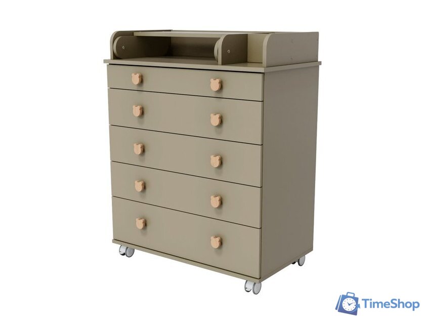 Детский комод Incanto Мишка с органайзером 800/5 PK-0060/06 (кашемир) - Изображение №4 — Интернет-магазин Time-Shop