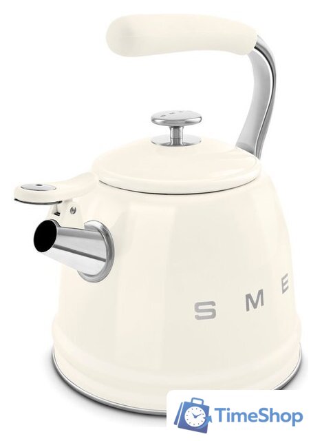 Чайник со свистком Smeg WKF01CR - Изображение №1 — Интернет-магазин Time-Shop