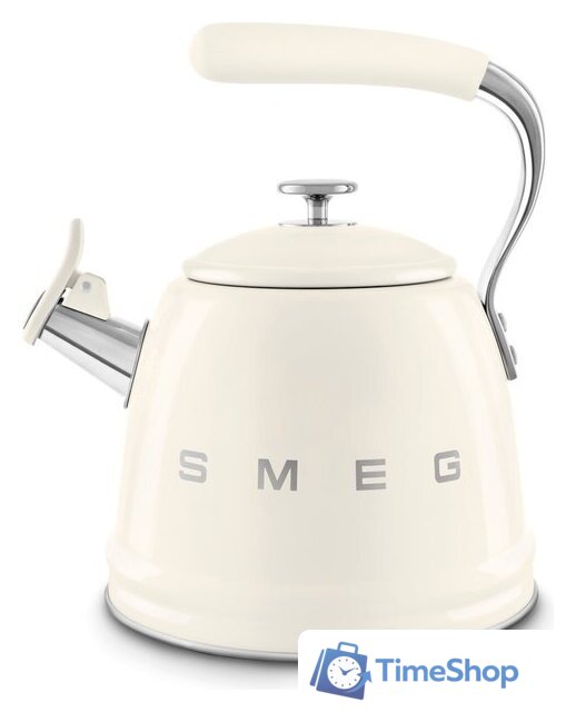 Чайник со свистком Smeg WKF01CR - Изображение №3 — Интернет-магазин Time-Shop
