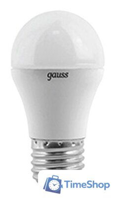 Светодиодная лампочка Gauss E27 6.5 Вт 4100 К [105102207] - Изображение №1 — Интернет-магазин Time-Shop