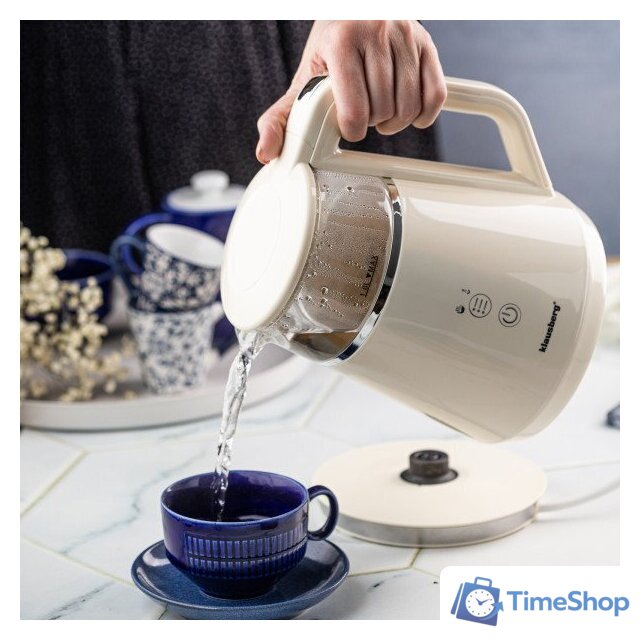 Электрический чайник Klausberg KB-7893 - Изображение №2 — Интернет-магазин Time-Shop