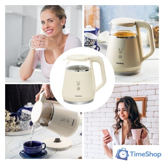 Электрический чайник Klausberg KB-7893 - Изображение №3 — Интернет-магазин Time-Shop