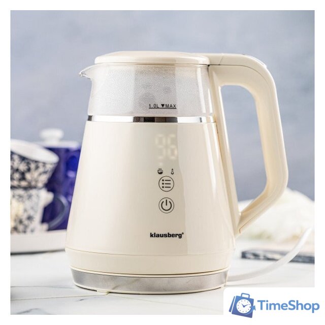 Электрический чайник Klausberg KB-7893 - Изображение №9 — Интернет-магазин Time-Shop