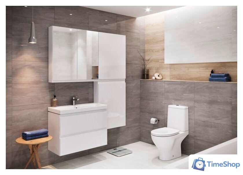 Умывальник Cersanit Moduo 80 UM-MOD80/1 - Изображение №3 — Интернет-магазин Time-Shop