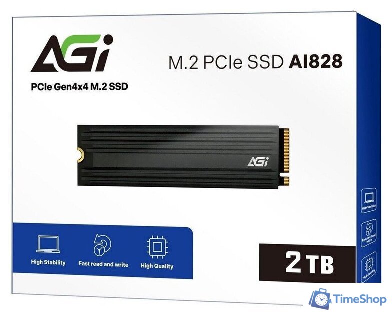 SSD AGI AI828 2TB AGI2T0G44AI828 - Изображение №3 — Интернет-магазин Time-Shop