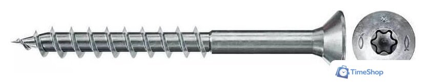 Шуруп Fischer FPF II CTP 5x110 BC 100 670366 (100 шт) - Изображение №1 — Интернет-магазин Time-Shop