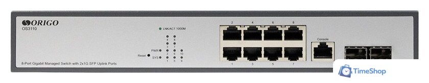 Управляемый коммутатор 2-го уровня Origo OS3110/A1A - Изображение №1 — Интернет-магазин Time-Shop