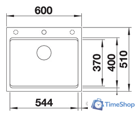 Кухонная мойка Blanco Etagon 6 (кофе) 524548 - Изображение №2 — Интернет-магазин Time-Shop