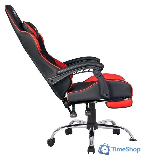 Игровое (геймерское) кресло Defender Pilot (черный/красный) - Изображение №6 — Интернет-магазин Time-Shop