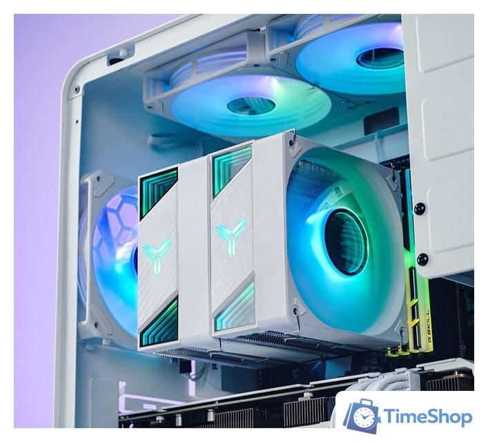 Кулер для процессора Jonsbo CR-3000 ARGB White - Изображение №3 — Интернет-магазин Time-Shop