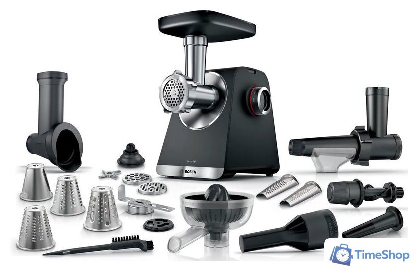 Мясорубка Bosch Serie 6 MFWS682B - Изображение №1 — Интернет-магазин Time-Shop
