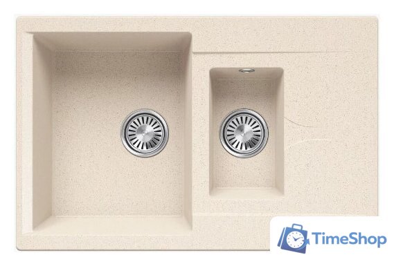 Кухонная мойка Polygran Brig 770 (кремовый) - Изображение №1 — Интернет-магазин Time-Shop