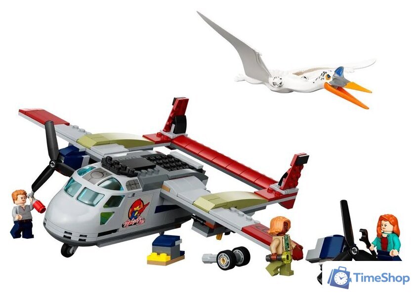 Конструктор LEGO Jurassic World 76947 Кетцалькоатль: нападение на самолет - Изображение №3 — Интернет-магазин Time-Shop