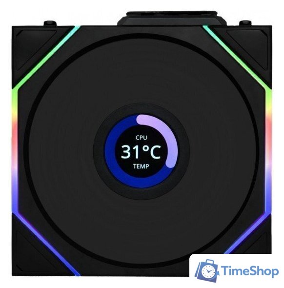 Комплект вентиляторов для корпуса с контроллером Lian Li Uni Fan TL 120 Wireless Reverse 12RTLLCD1W3B G99.12RTLLCD1W3B.R0 - Изображение №5 — Интернет-магазин Time-Shop