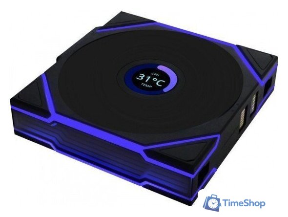 Комплект вентиляторов для корпуса с контроллером Lian Li Uni Fan TL 120 Wireless Reverse 12RTLLCD1W3B G99.12RTLLCD1W3B.R0 - Изображение №2 — Интернет-магазин Time-Shop