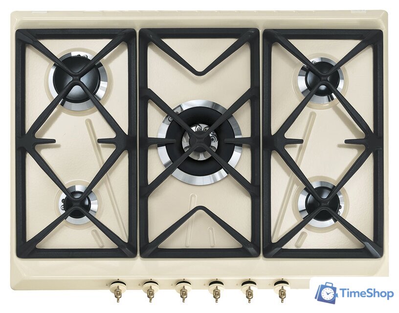 Варочная панель Smeg SRV876POGH - Изображение №1 — Интернет-магазин Time-Shop