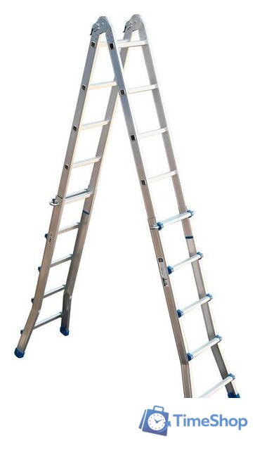 Лестница-стремянка Алюмет ТТ45 (4х5) - Изображение №1 — Интернет-магазин Time-Shop
