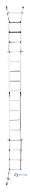 Лестница-стремянка Алюмет ТТ45 (4х5) - Изображение №4 — Интернет-магазин Time-Shop