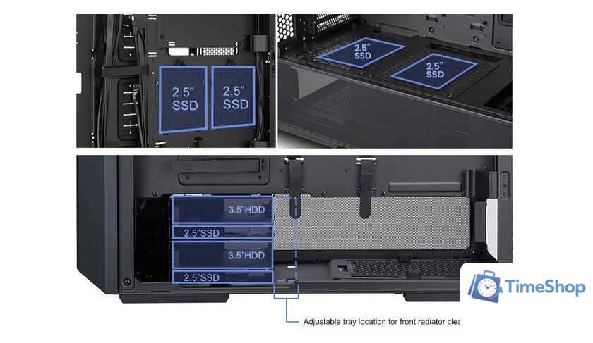 Корпус Lian Li Lancool 216 G99.LAN216X.10R - Изображение №5 — Интернет-магазин Time-Shop