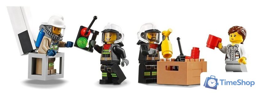 Конструктор LEGO City 60282 Команда пожарных - Изображение №5 — Интернет-магазин Time-Shop