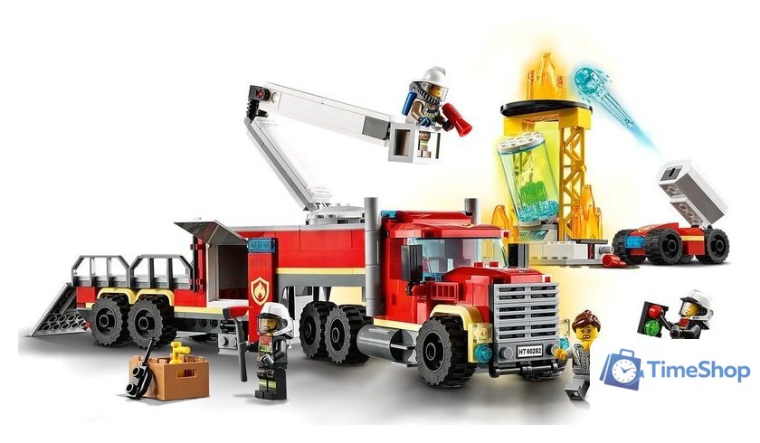 Конструктор LEGO City 60282 Команда пожарных - Изображение №4 — Интернет-магазин Time-Shop