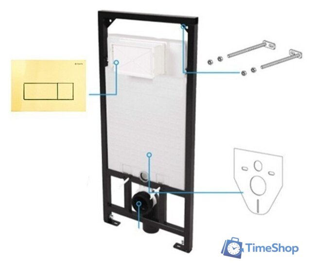 Инсталляция для унитаза Deante CST X50Z - Изображение №1 — Интернет-магазин Time-Shop
