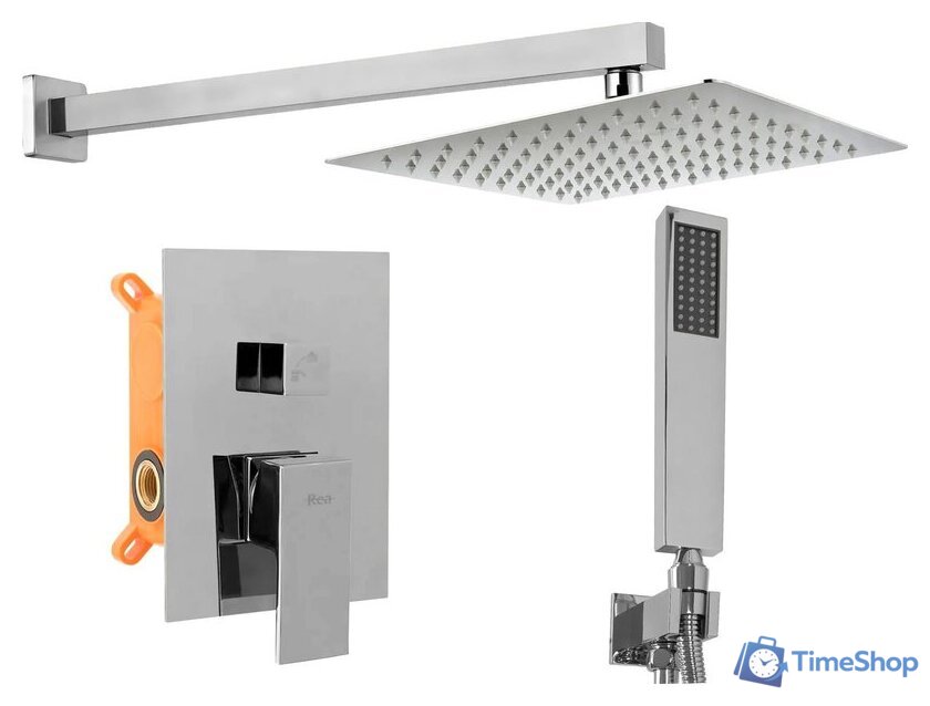 Душевая система  Rea Fenix Chrome REA-P8451 - Изображение №1 — Интернет-магазин Time-Shop