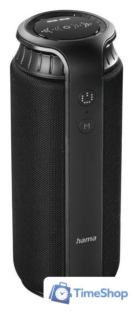 Беспроводная колонка Hama Pipe 2.0 (черный) - Изображение №2 — Интернет-магазин Time-Shop