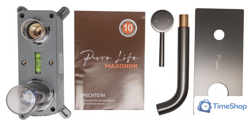 Смеситель Maxonor Pure Life PL7287-9 - Изображение №8 — Интернет-магазин Time-Shop