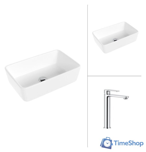 Умывальник Lauter 21674A + Moon 21СK81691C - Изображение №1 — Интернет-магазин Time-Shop