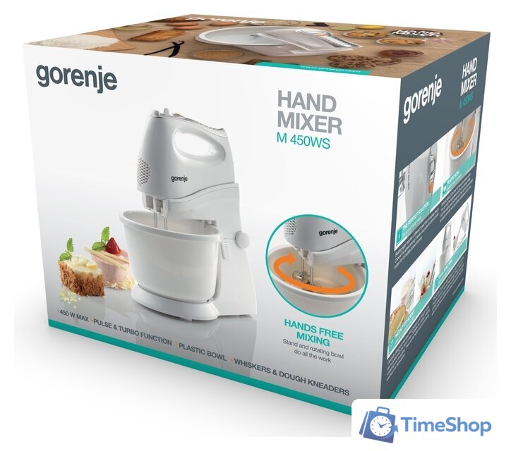 Миксер Gorenje M450WS - Изображение №4 — Интернет-магазин Time-Shop